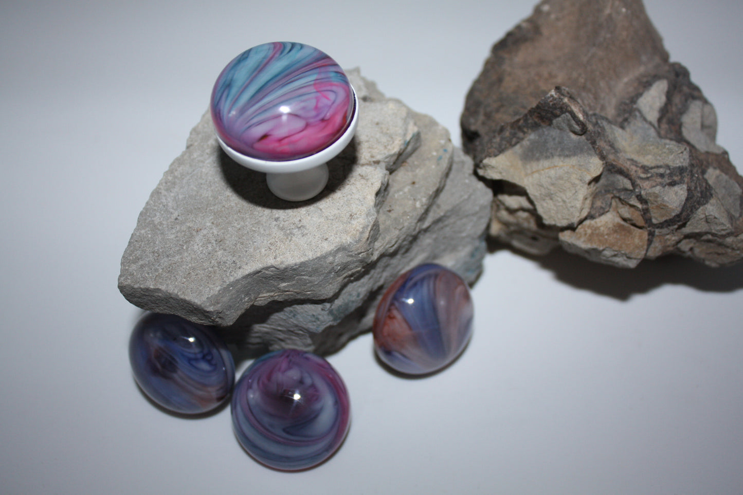 Bespoke Cabinet Knobs Lilac Bloom