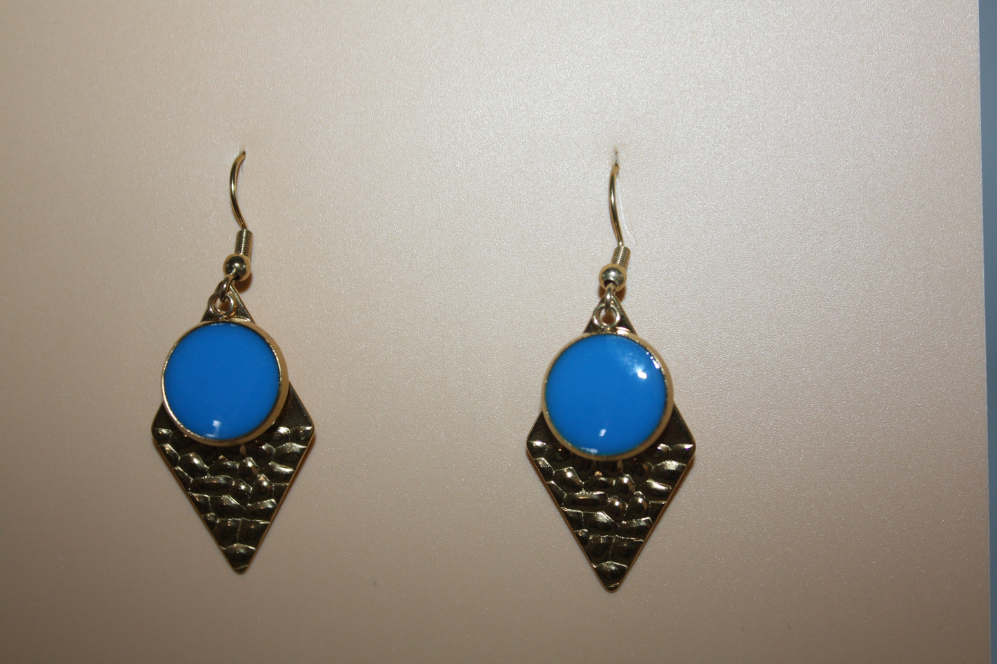 Mirage Earrings Sky Blue Diamond