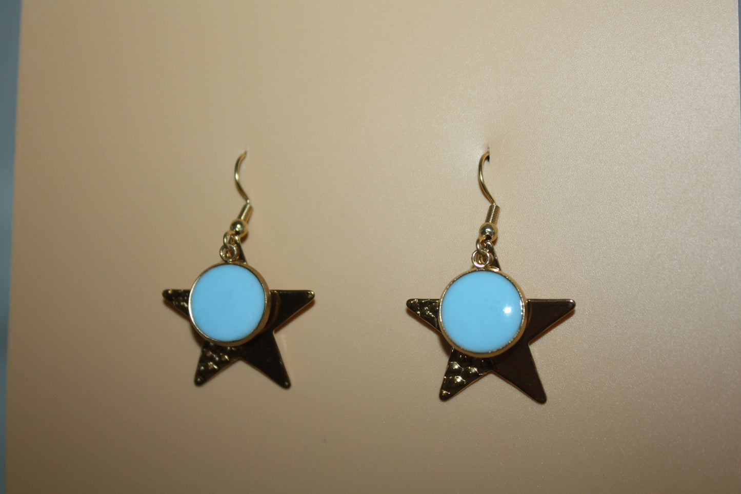 Mirage Earrings Baby Blue Stars