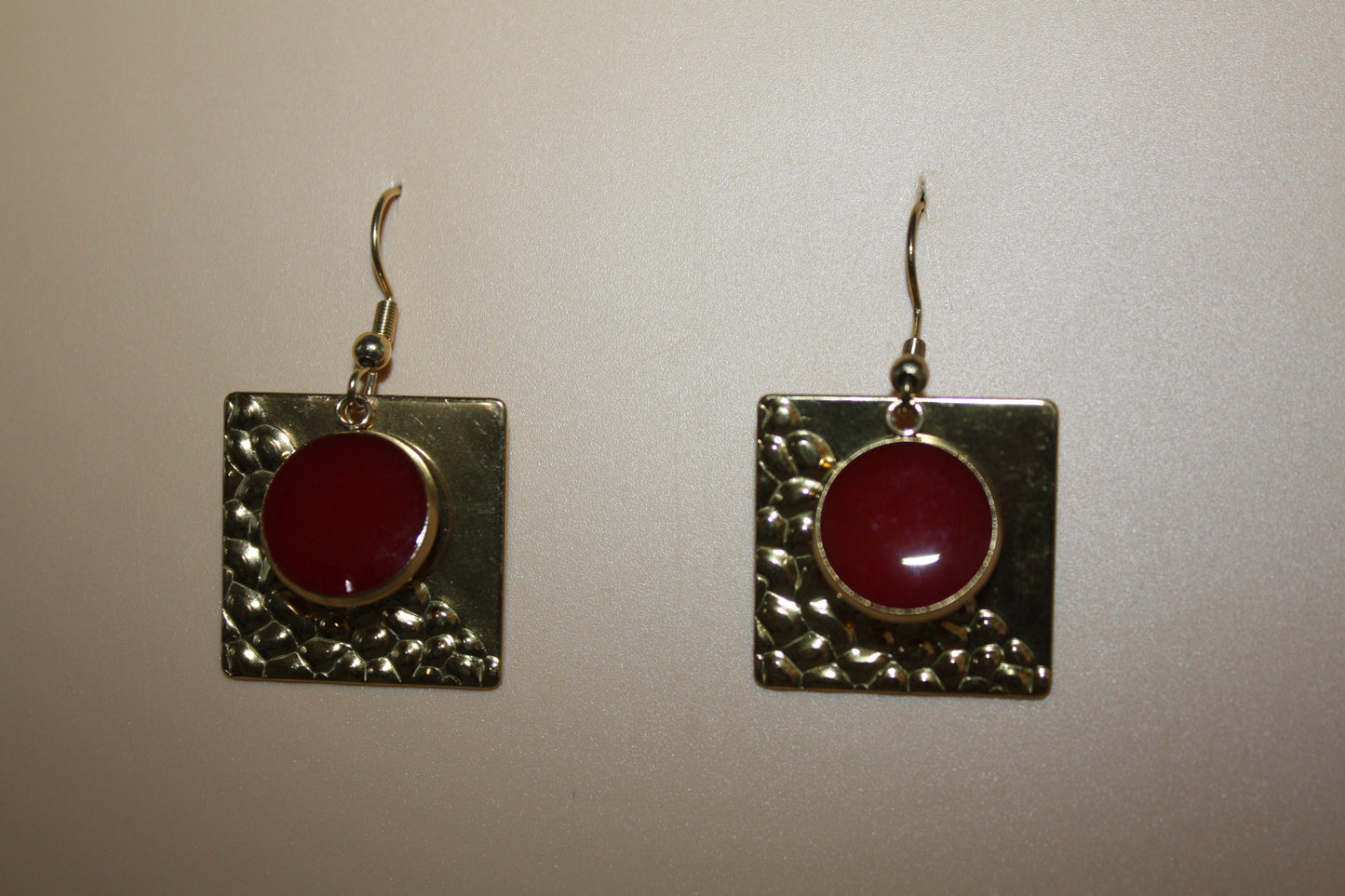 Mirage Earrings Crimson Square