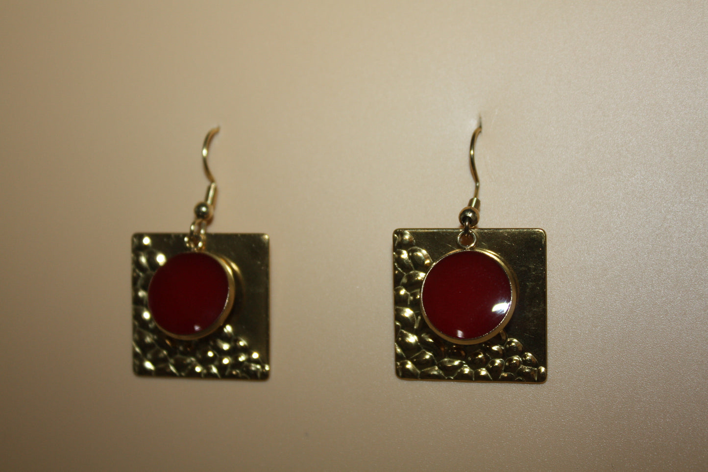 Mirage Earrings Crimson Square